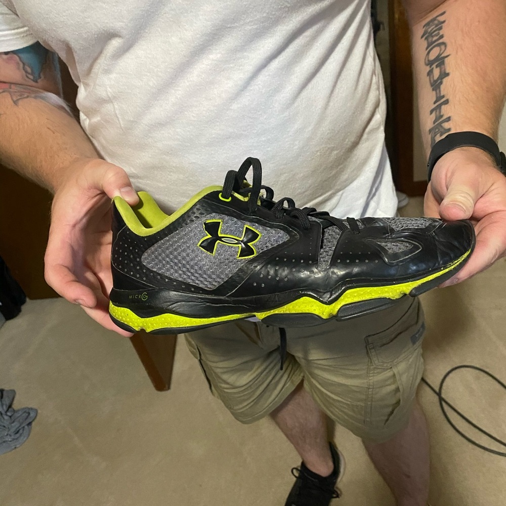 Under armour shoes!